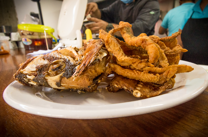 Chicharr&oacute;n de pescado